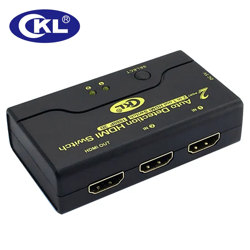2 порта Авто HDMI2.0 переключатель 1080P 3D 1 монитор компьютера в выход HDMI | Компьютеры и