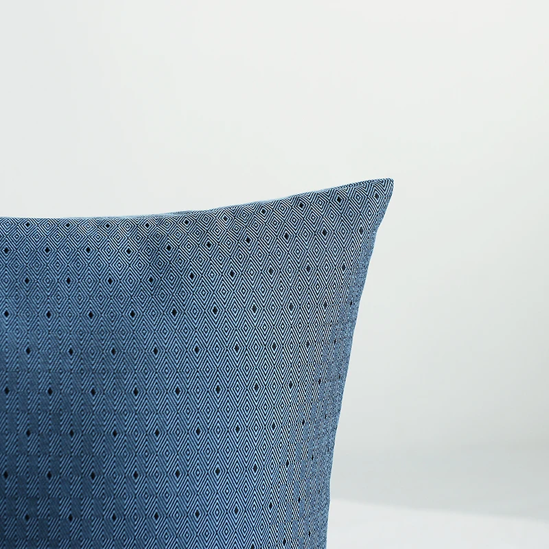 Добби сплошной темно синий серый современный декоративный Скандинавский дизайн