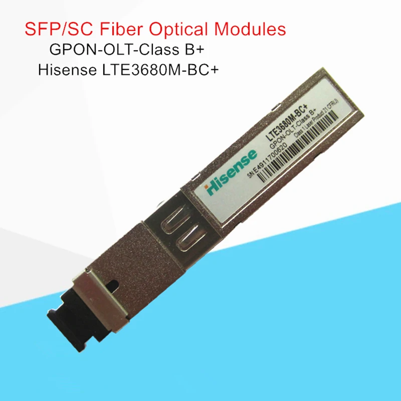 Hisense SFP модуль LTE3680M BC + GPON OLT класс B трансивера SC коннектор совместимый с картами