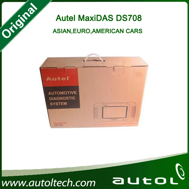 Dhl бесплатная доставка оригинальная версия Autel Maxidas DS708 сканер инструмент