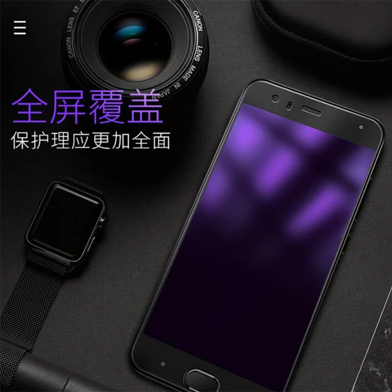 Full Screen Cover закаленное стекло для Xiaomi Mi 6 MI6 Примечание чехол защищает тонкий