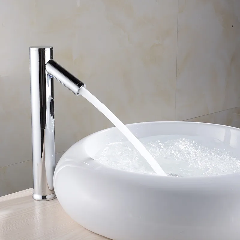 Смеситель для раковины электронный сенсорный|hot and cold|faucet with sensorsensor water faucet |