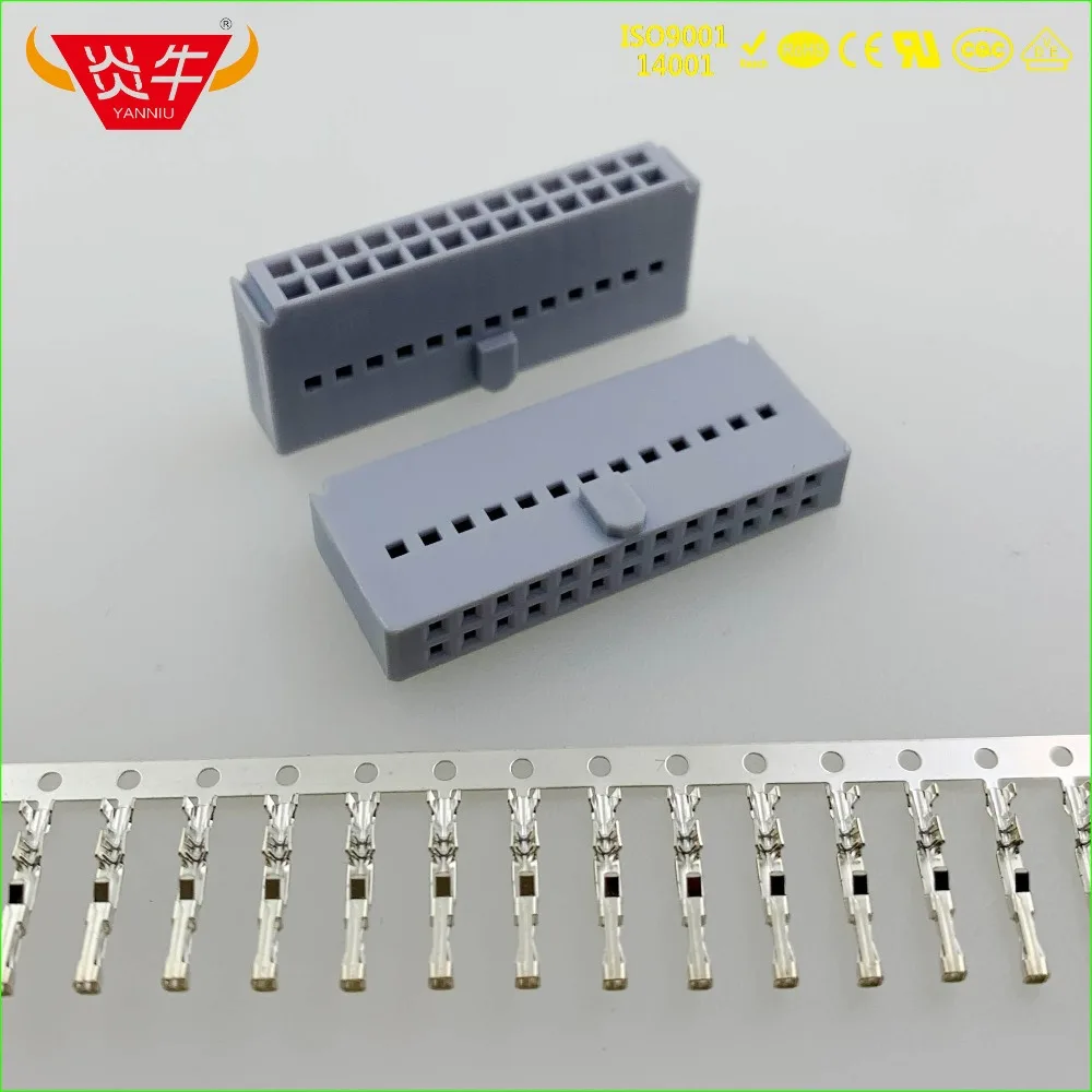 Фоторазъем женский 2 54 мм Шаг 26PIN линия отжима тип IDC разъемы ISP JTAG HEADER для плоского