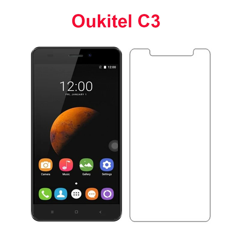 Закаленное стекло Oukitel C3 C 3 защита для экрана HD ультратонкое закаленное 5 0
