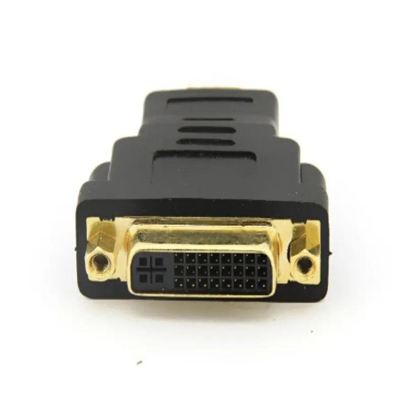 Новый Женский конвертер с 24 + 5 контактами на HDMI адаптер DVI поддержкой 480p 720p1080p для