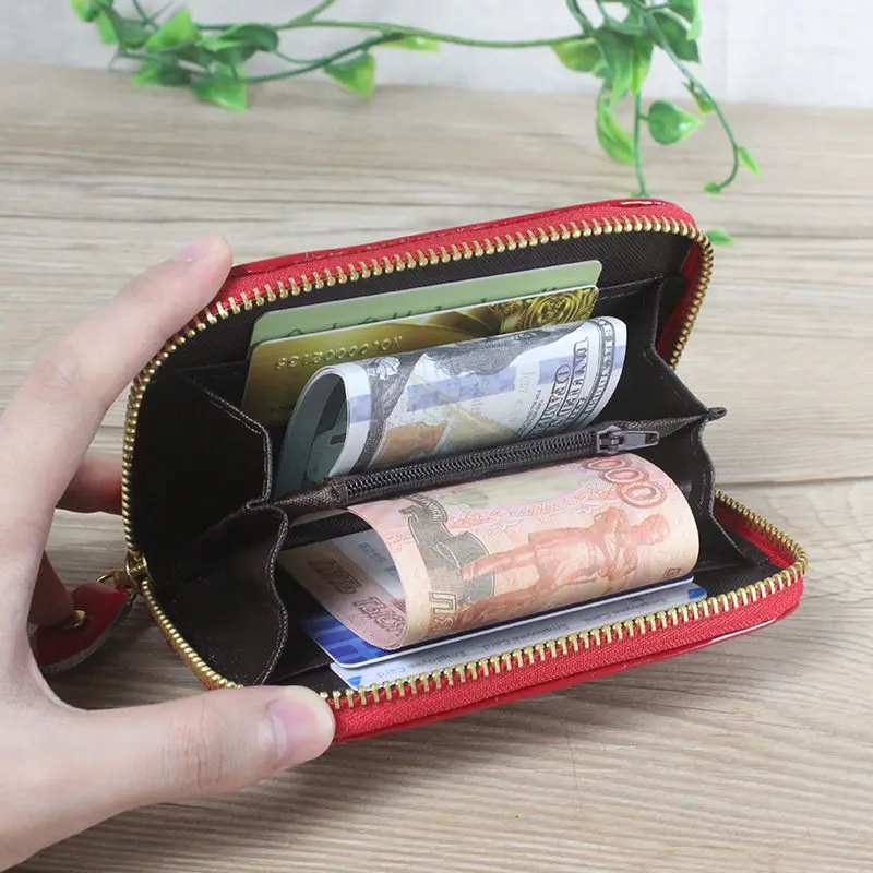 Onexpect мода плед Для женщин кошелек Малый из искусственной кожи на молнии Кошелек