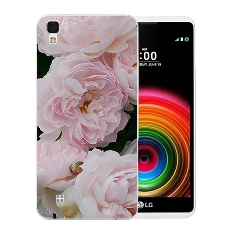 For LG X Power Phone Cases Luxury Matte for K220ds K220y Ls755 Cover Pinky Protect Pattern Shell Lg Coque |