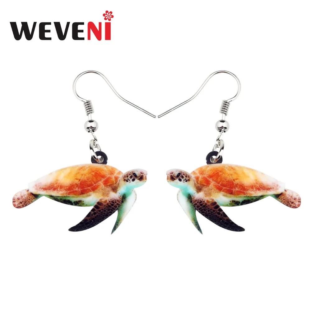 WEVENI акриловые забавные аксессуары для океан море новые длинные висячие