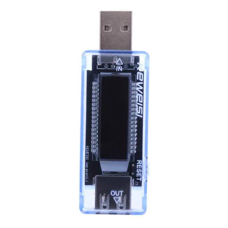 Зарядное устройство USB медицинский измеритель напряжения тока тестер батареи