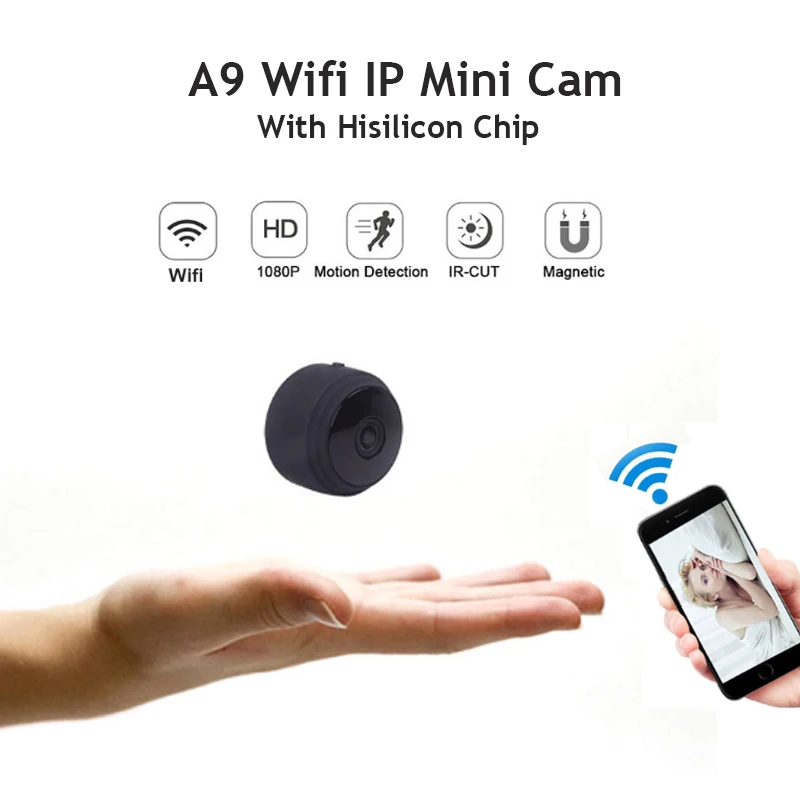 A9 мини камера Full HD 1080P IR ночное видение DVR Беспроводная IP P2P Wifi микро датчик