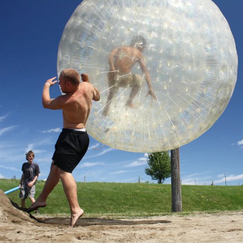 Бесплатная доставка Zorb шар 2 5 м человеческий хомяк ПВХ 0 8 мм Материал надувной