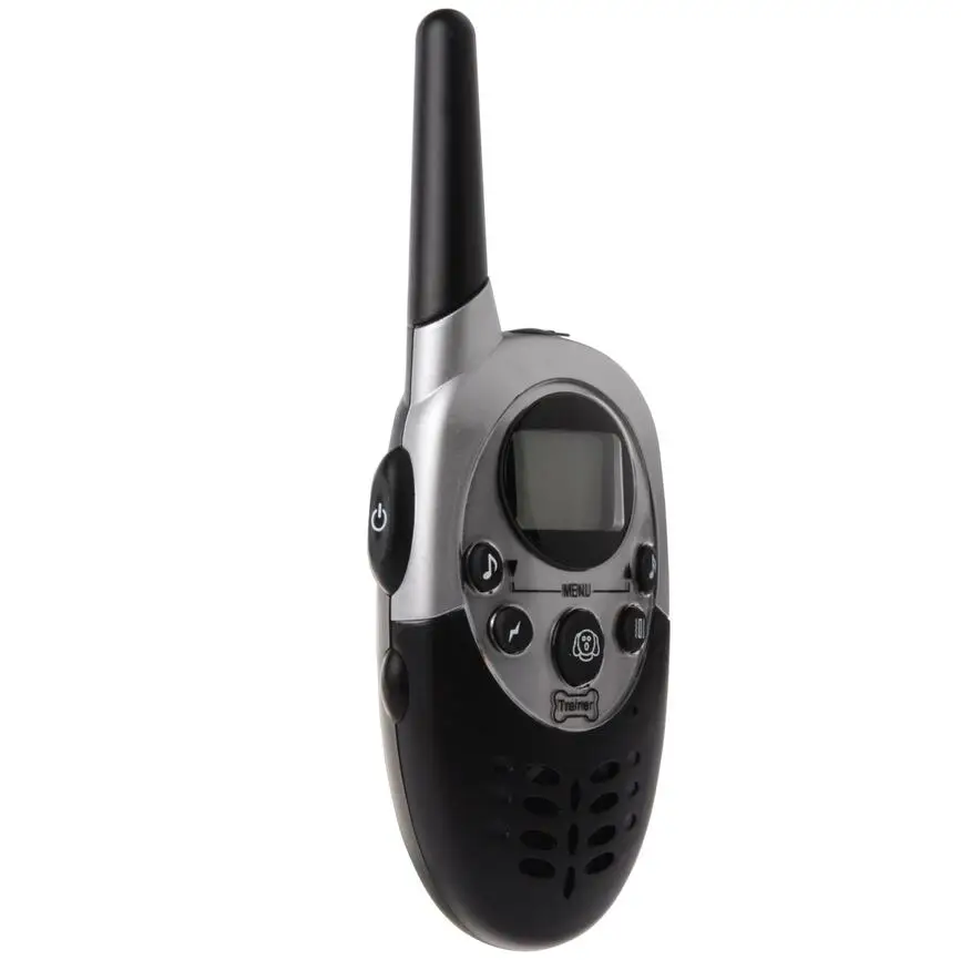 Водонепроницаемый перезаряжаемый ошейник для дрессировки собак с ЖК-дисплеем и