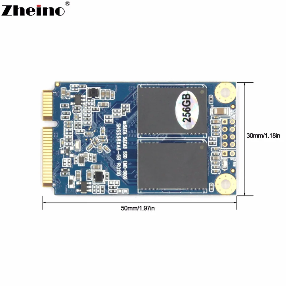 Zheino msata SSD M3 512GB Внутренние твердотельные жесткие диски для портативных
