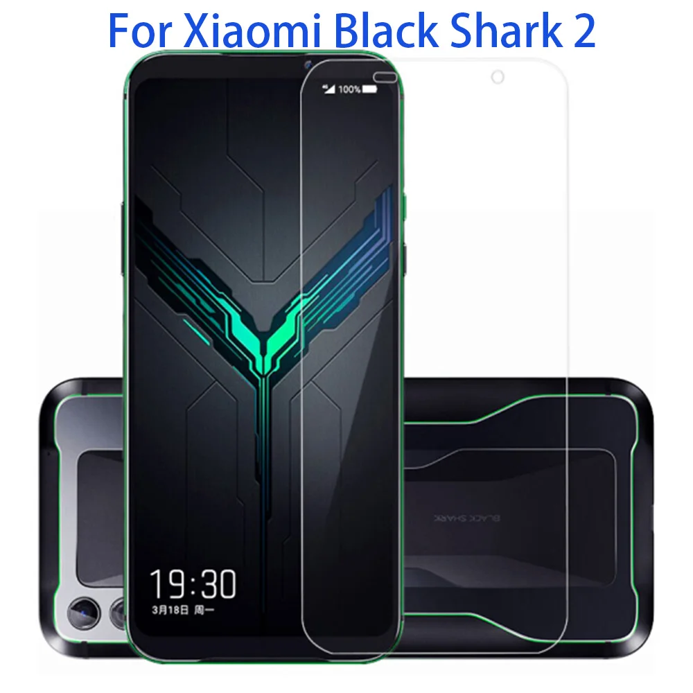 2 шт. Naxtop 2.5D Закаленное стекло Защита для экрана Xiaomi Mi Play Black Shark Pro Helo Pocophone