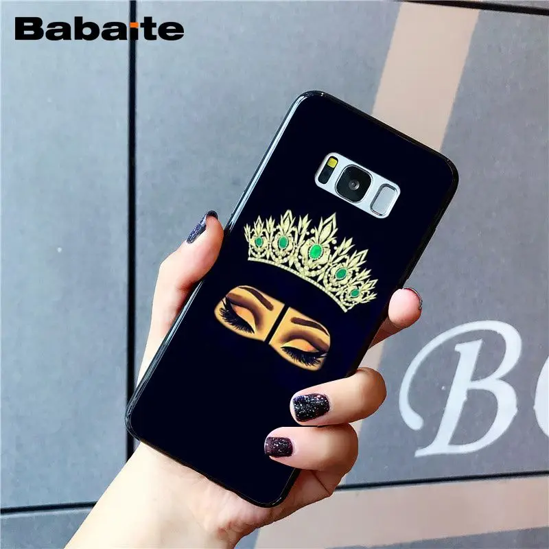 Babaite женский хиджаб для лица Мусульманский Исламский грил глаза PhoneCase для samsung Galaxy S9 S7 edge S10 Plus S10E S10lite S8 plus S5 M10