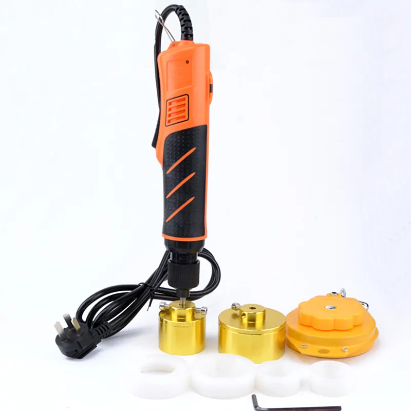 New Hand Held Small Electric Capping Tool Automatic Bottle Lid Fasten Equipment Cover Installment Machine