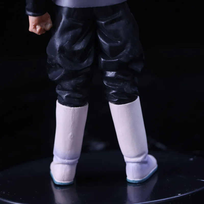 Аниме Драконий жемчуг Z черный Сон Гоку фигурка DBZ черный шоколад Сон Гоку ПВХ Коллекция Модель игрушки 20 см