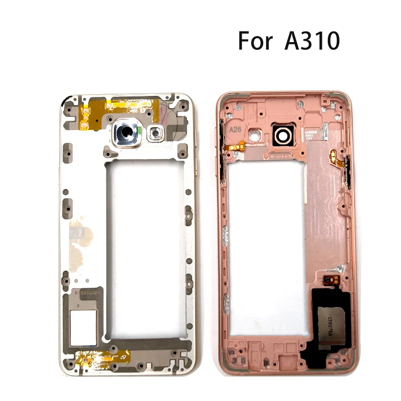Для samsung Galaxy A3 2106 A310 A310F запасная часть высокого качества ЖК-корпус средней шасси передней рамы