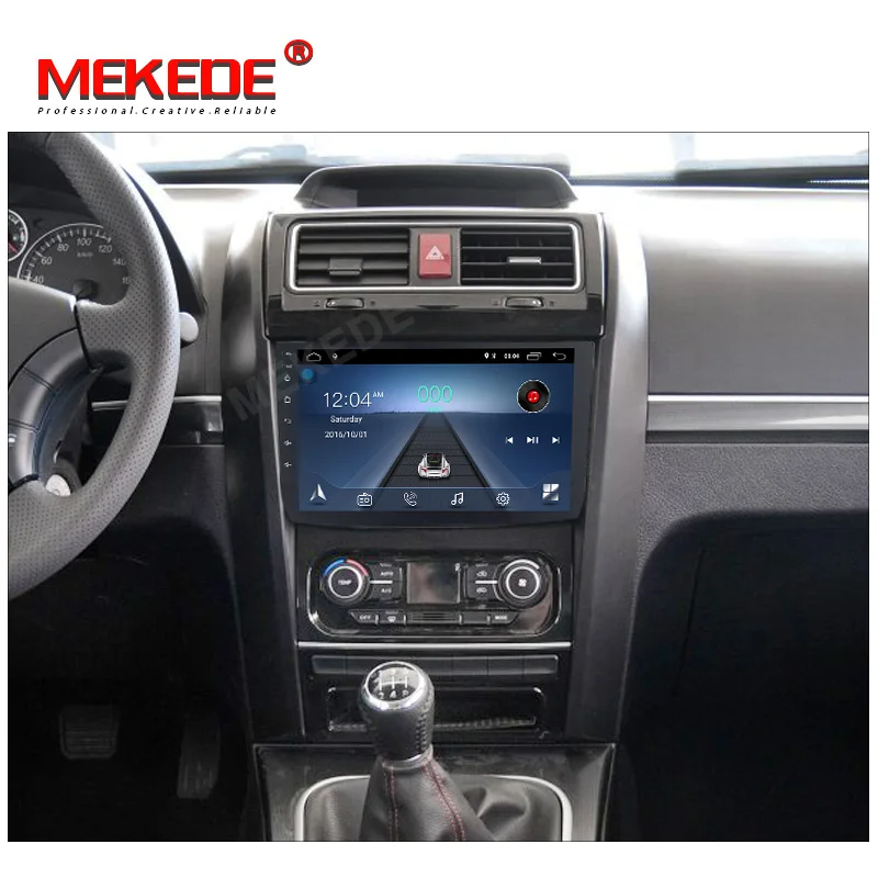 MEKEDE Автомобильный мультимедийный плеер Android 8 1 автомобильное радио GPS навигация