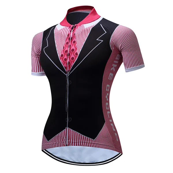 3 Велоспорт Джерси Женский велосипед Топ рубашка короткий рукав MTB Горный Ropa Maillot Ciclismo дорожный гоночный велосипед одежда женская одежда красный - Цвет: 3