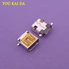 100 шт.лот micro mini usb разъем Разъем 10PIN 10 P PIN SMT Тонущая пластина с позиционированием peg Замена зарядного порта