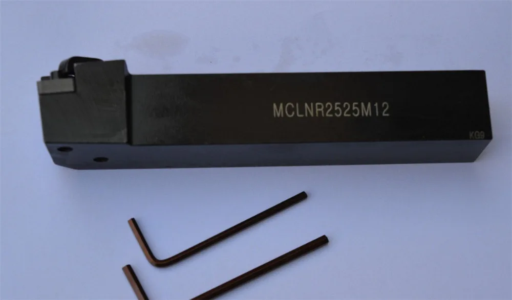 

FREE SHIPPING MCLNR2525M12 (25*25*150mm) Lathe External Turning Tool Holder For CNMG1204