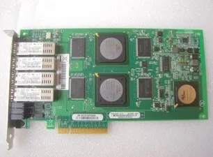 RaidStorage QLogic QLE2464 CK 4 порта Гбит/с Quad SFP + FC SR Optical PciE контроллер fiber Канальные адаптеры