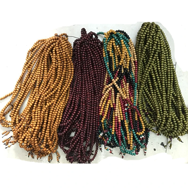 8 мм натуральные буддийские бусы из сандалового дерева Медитация Будды 108 бусины