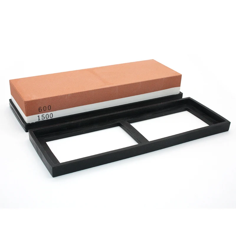 600 1500 grit Кухня точилка для ножей корунд точильный нож камни для заточки воды масло хонинговальный Камень точильный камень - Цвет: 600 1500 grit