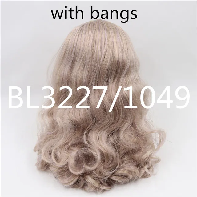 Blyth кукла ледяной RBL головы и купол парик волосы для DIY пользовательские куклы - Цвет: i