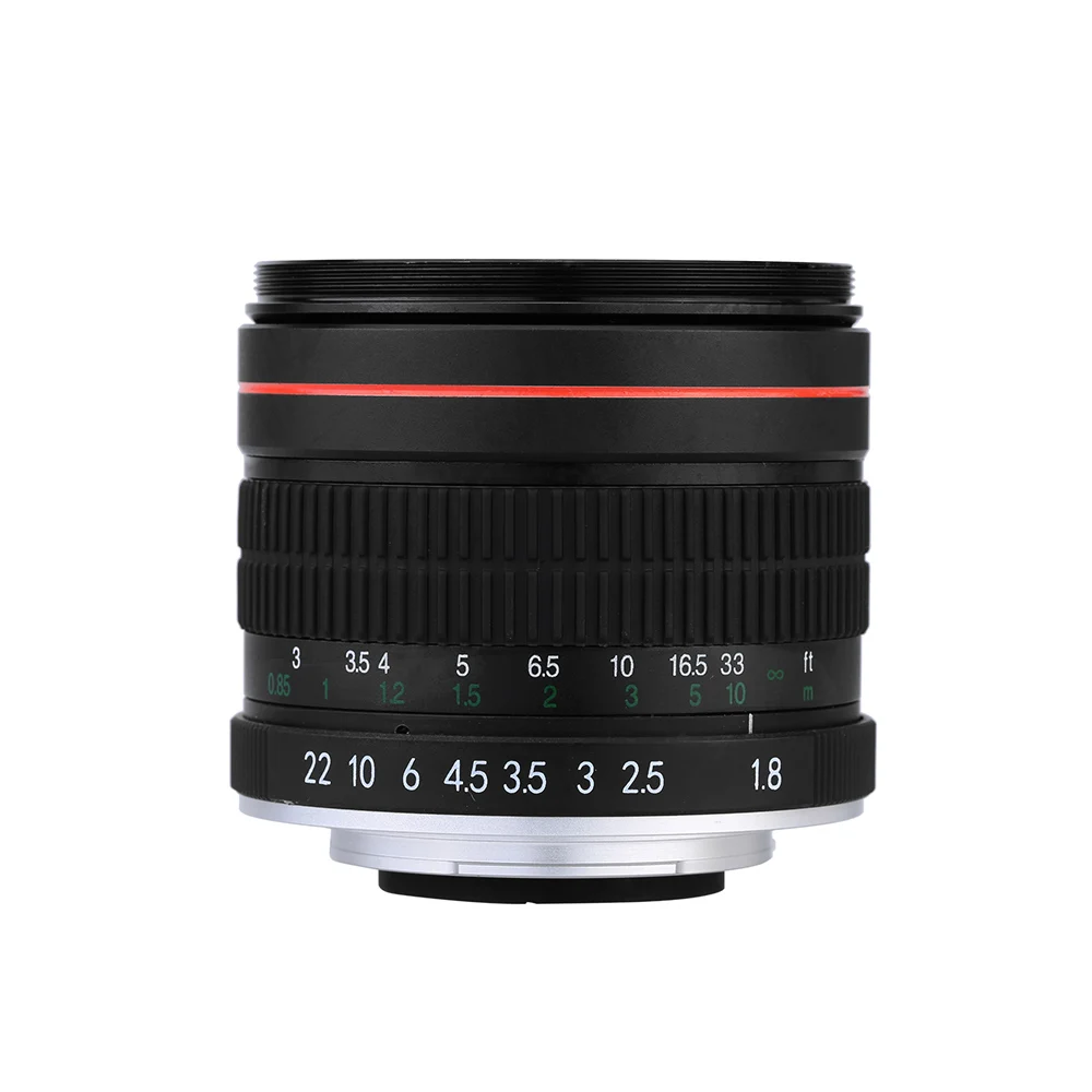85 мм f1.8 f/1,8 Средний телеобъектив портретный объектив для canon 60d nikon d3 d4 d90 d500 d600 D800 D700 D750 D5100 D3100 D7000 камера