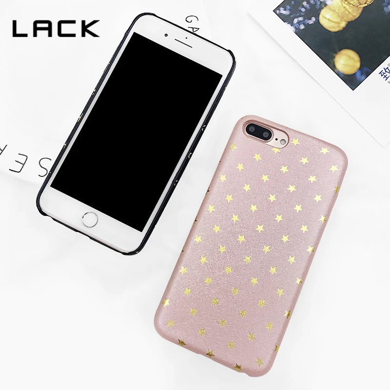 Чехол LACK для телефона с золотыми звездами iphone 8 мягкий чехол полной защитой