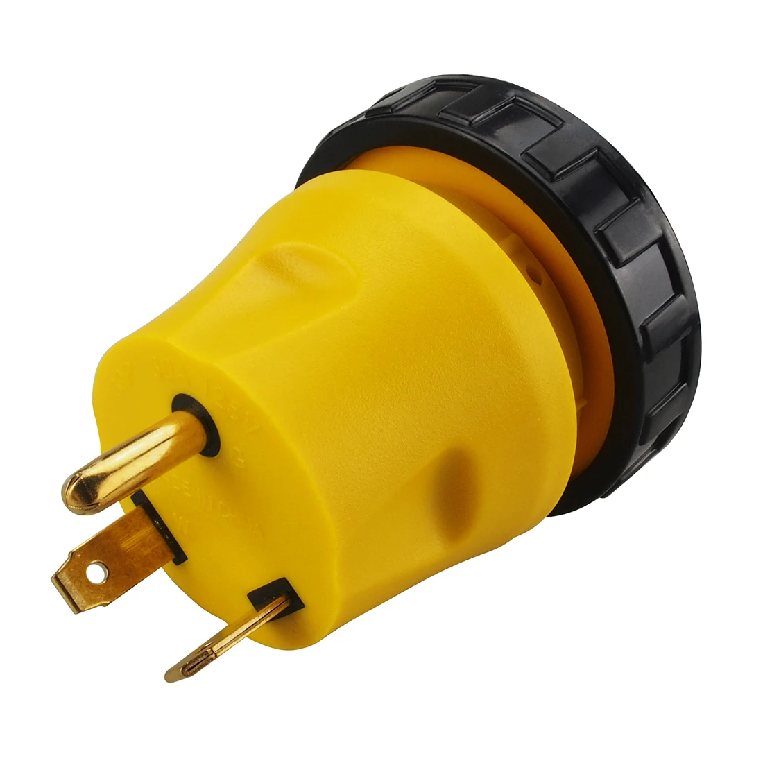

[TT-30P to L5-30R] Plugrand адаптер для генератора RV 30Amp TT-30P для L5-30R 30Amp 3-Prong адаптер для блокировки