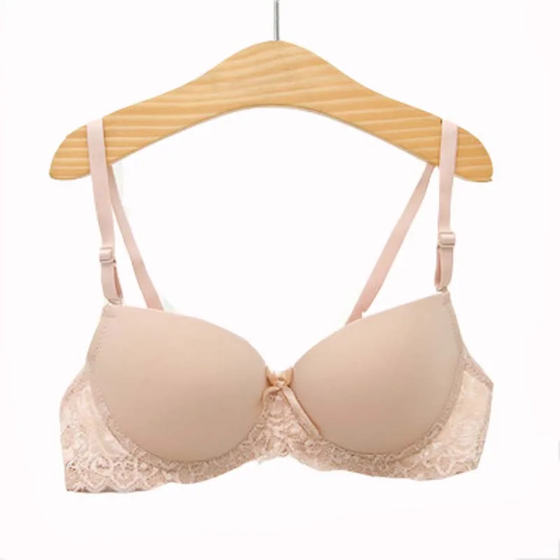 Модный летний бюстгальтер с маленькой грудью хлопковый без косточек для молодых