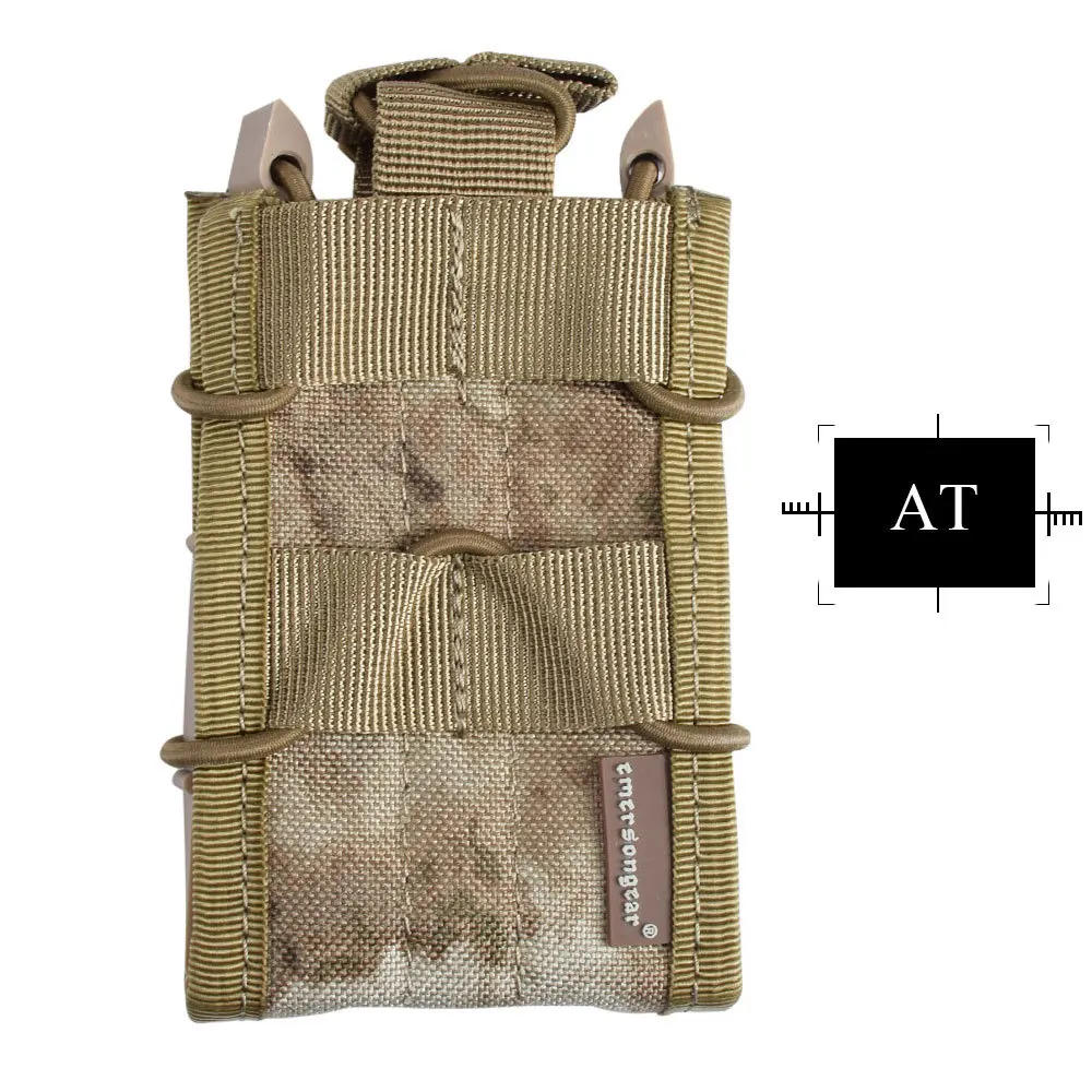 Emersongear Тактический одиночный винтовка подсумок Военная армии Охота утилита Молл подсумок для M4 M14 AK G3 em6345