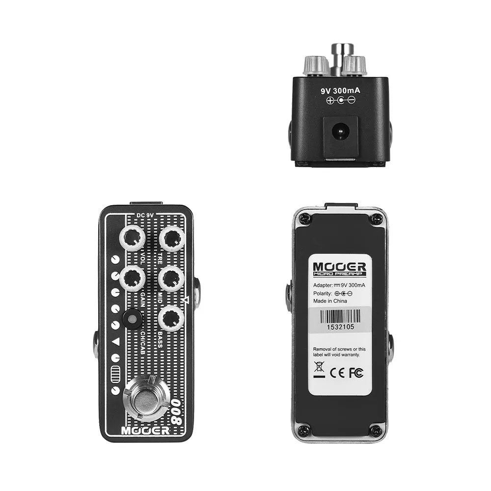 MOOER микро предусилитель серии 008 Cali MK 3 Калифорнийская сеанса комбинированный