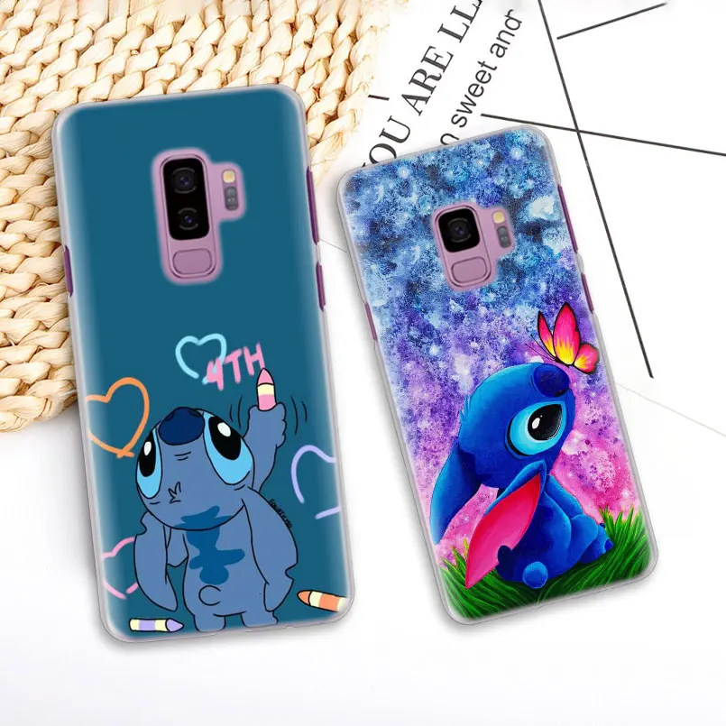 Симпатичный чехол для телефона с изображением Лило чехол s для samsung Galaxy S10e S10 плюс S8 S9 плюс S6 S7 край A40 A50 A70 M20 чехол Coque