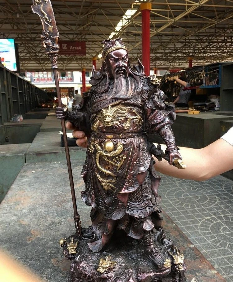 Тибетская статуя Будды из красной бронзы и меди около 50 см|statues buddha|statue dragonstatue bronze