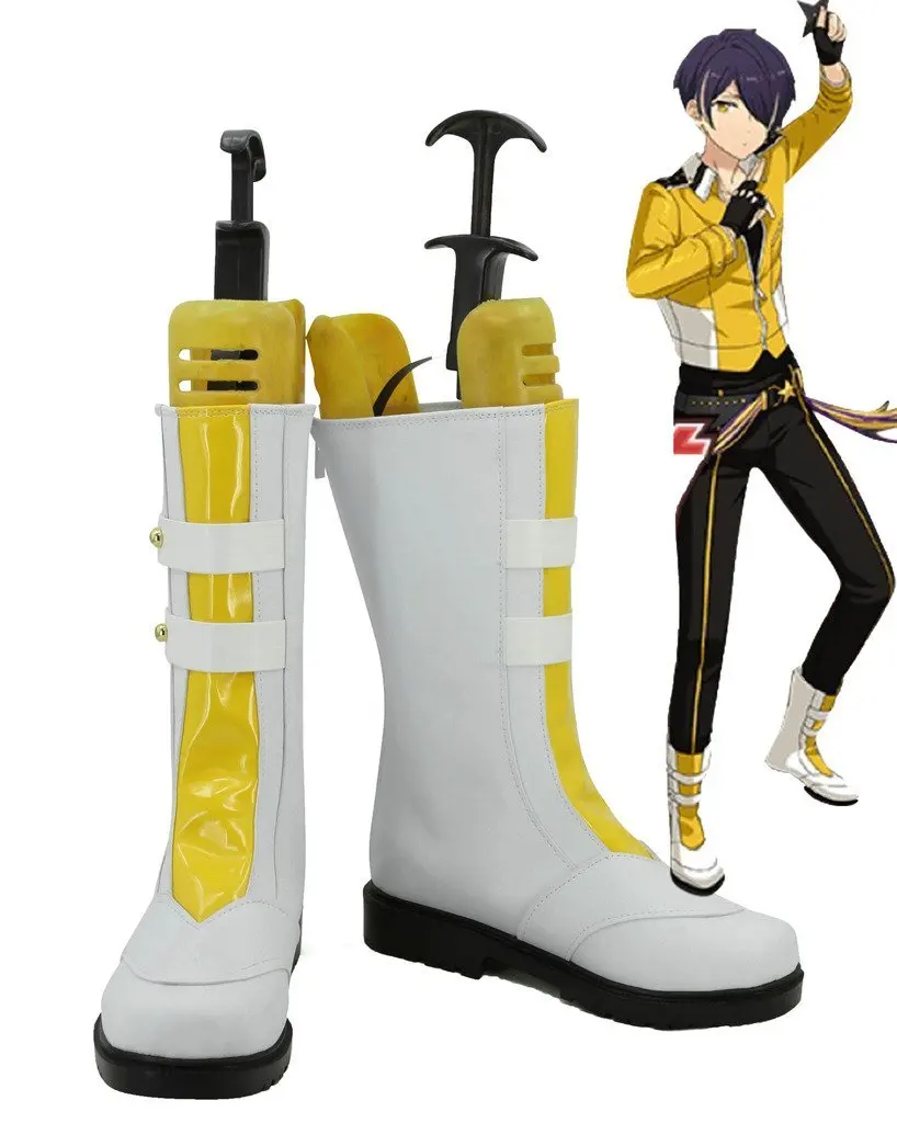 

Ensemble Stars Trickstar Shinobu Sengoku Cosplay Shoes Boots Custom Made