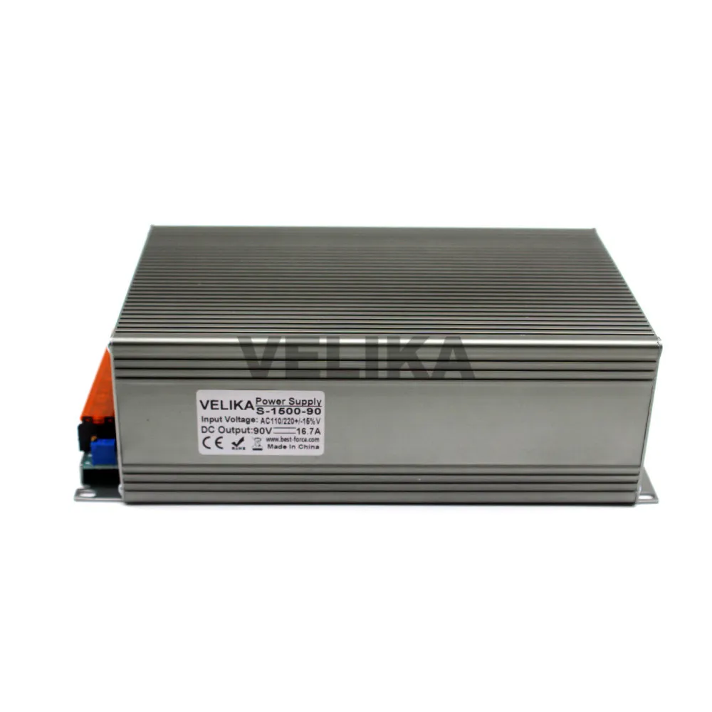 Импульсный переключатель питания DC90V 16.7A 1500w фототрансформатор 110V 220V AC DC 90V для