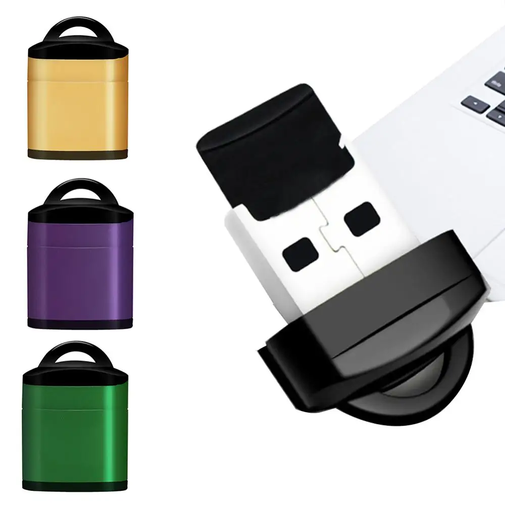 Мини USB 2,0 SD кард-ридер аксессуары для ноутбуков микро TF Мобильная карта памяти смарт OTG кард-ридер