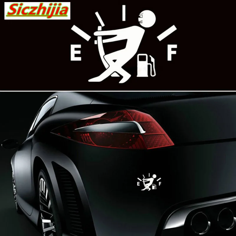 Датчик топлива стикер Забавный винил JDM автомобиля для Volkswagen|Наклейки на