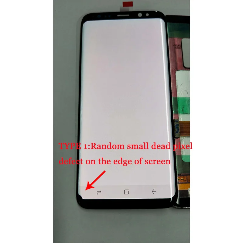 Для samsung S8 ЖК+ рамка Замена для samsung Galaxy S8 Plus ЖК G955 S8 G950 G950F дисплей+ сенсорный экран дигитайзер маленькое пятно