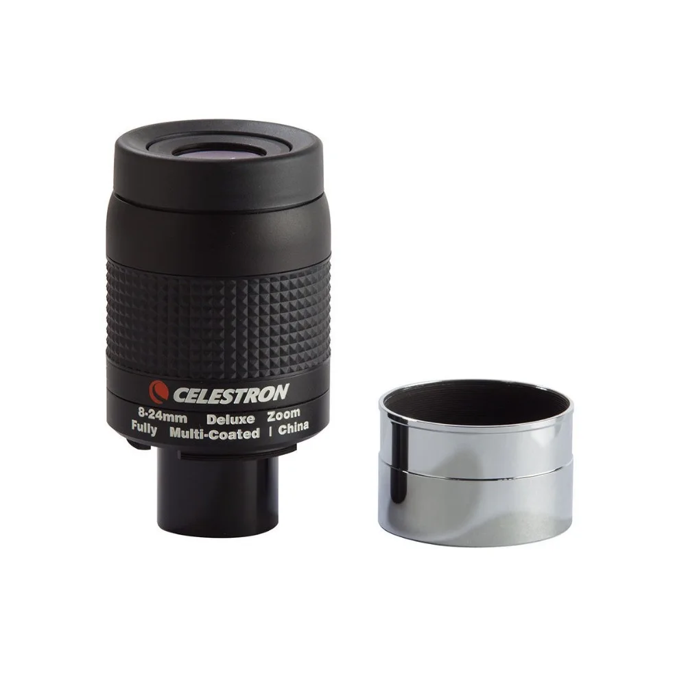 CELESTRON 8 24 мм Deluxe зум окуляр линзы 1 25 &quotи 2&quot с многослойным покрытием для дюймов 2