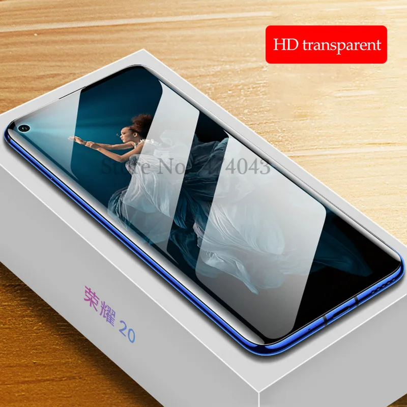2 шт./лот, закаленное стекло для huawei Honor 20 Pro, защита экрана 9 H, анти-Blu-Ray стекло для Honor View 20 V20, защитная пленка