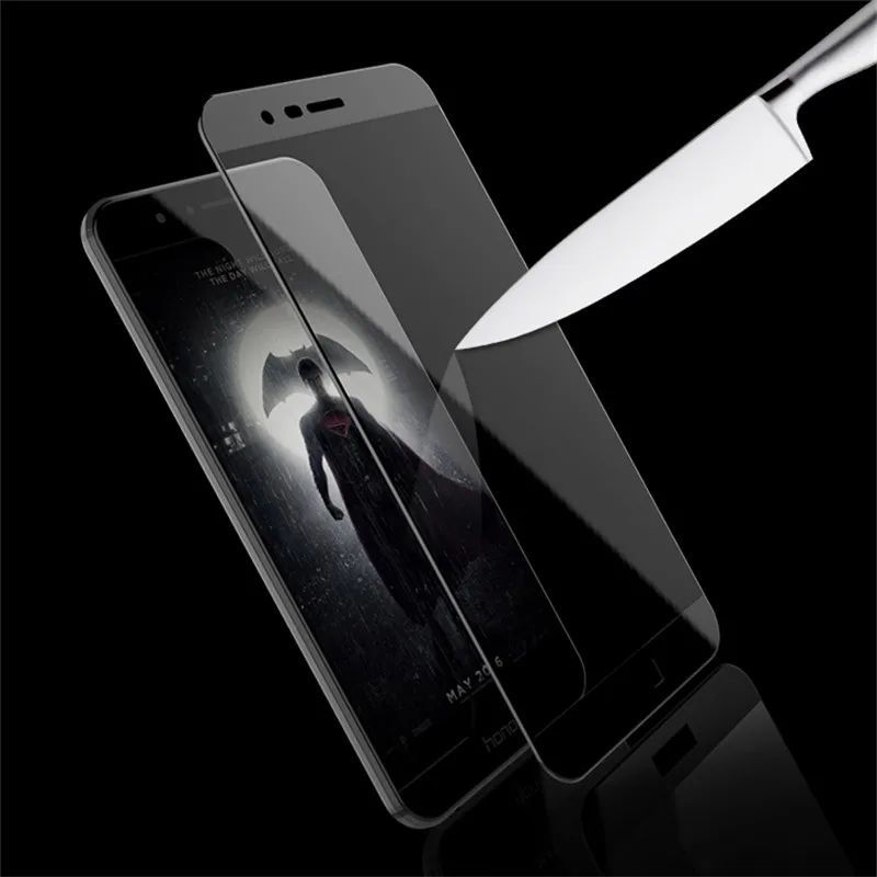 2 шт. полное покрытие закаленное стекло для HUAWEI honor 8 pro V9 8pro защитный экран