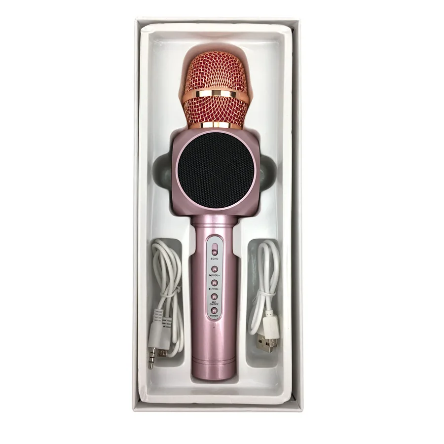 Mini Magic Karaoke player Беспроводной Bluetooth Микрофон КТВ Пение Запись Динамик Для IPhone Android
