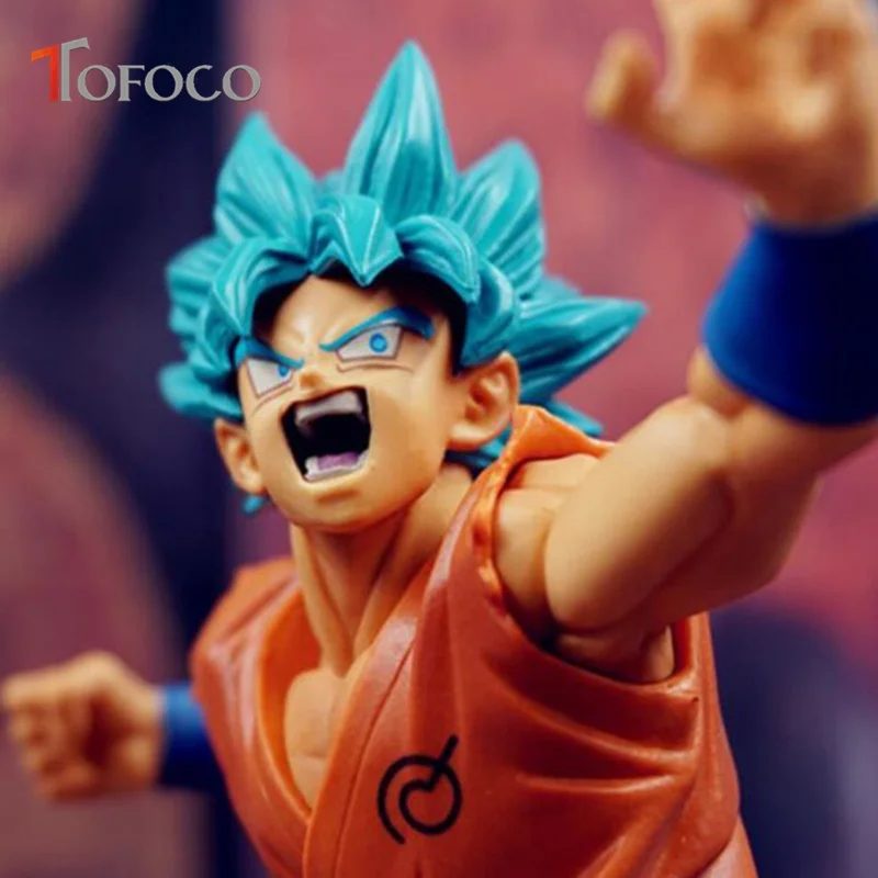 TOFOCO Новый ПВХ 15 см Dragon Ball Z набор кукол DBZ аниме морозильник Sun Goku фильм