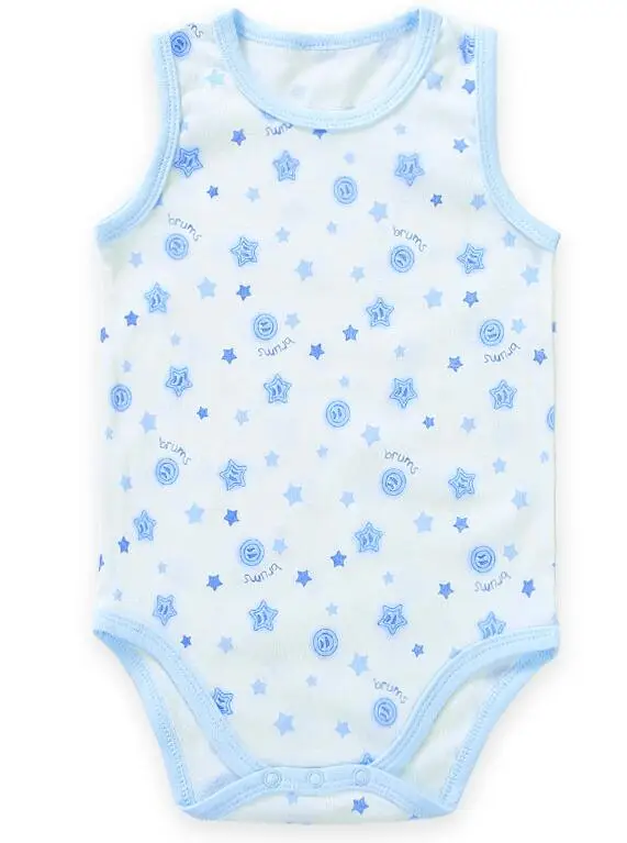stars Детские ползунки Bebe Vestidos Новорожденные тело костюм летняя одежда жилет комбинезон одежда для малышей хлопок - Цвет: stars