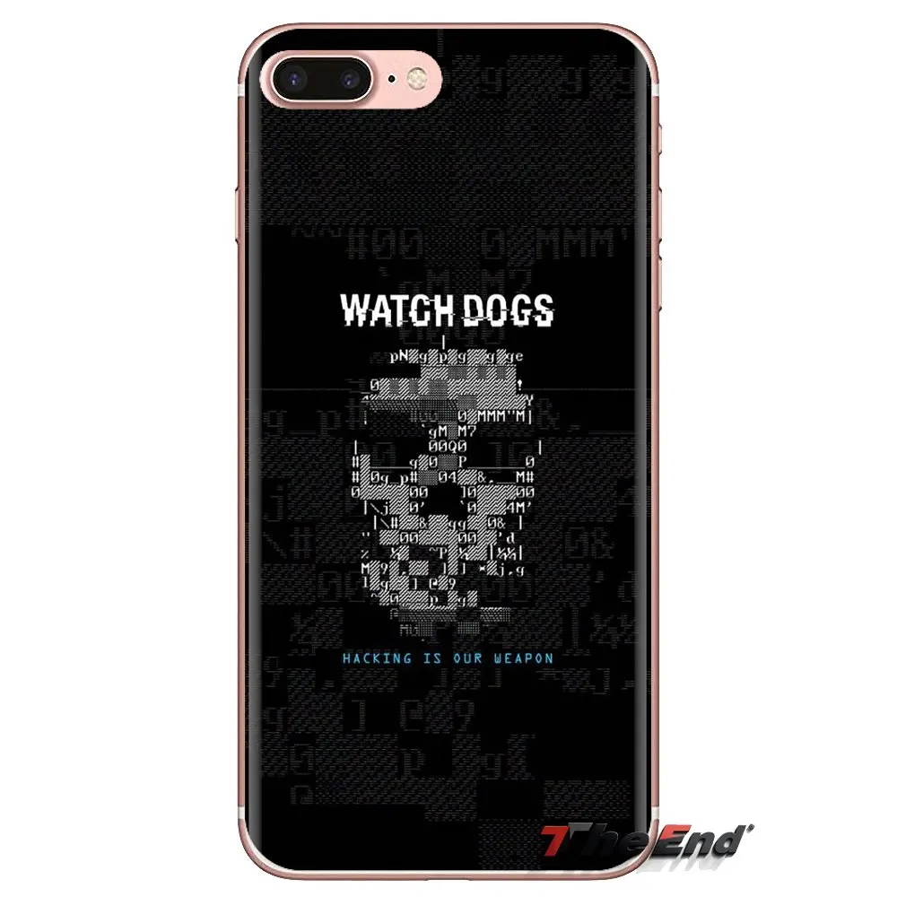 Прозрачные мягкие чехлы для iPod Touch Apple iPhone 4 4S 5 5S SE 5C 6 6S 7 8 X XR XS Plus MAX Watch Dogs PC adventure video